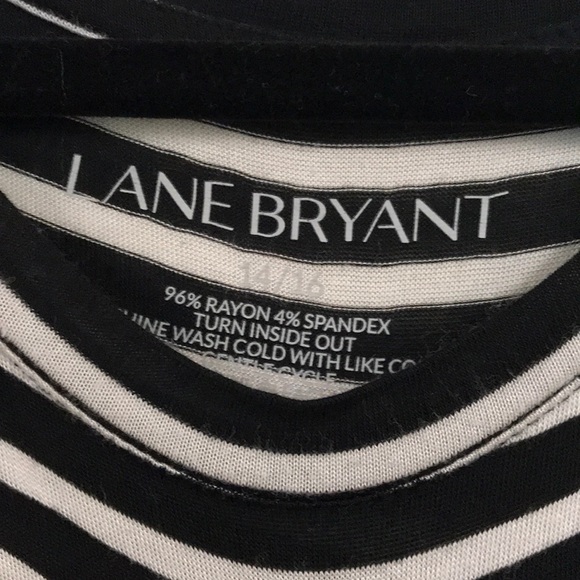 Striped T-shirt with side tie detail - Picture 2 of 2